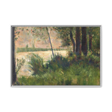 Georges Seurat's Grassy Riverbank (1881–1882) - NOMADEN ART GALLERY
