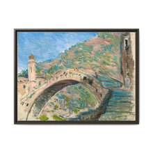 Claude Monet's Bridge at Dolceacqua (1884) - NOMADEN ART GALLERY