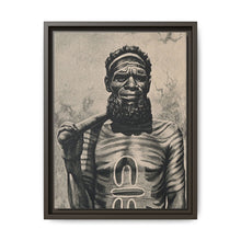 A shaman or medicine man with extensive body painting, Worgaia, Central Australia - NOMADEN ART GALLERY