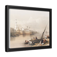 View on the Nile ferry to Gizeh illustration by David Roberts (1796–1864) - Decorative Wall Art