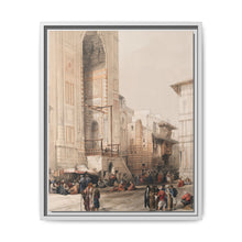 Grand entrance to the Mosque of the Sultan Hassan illustration by David Roberts (1796–1864) - NOMADEN ART GALLERY