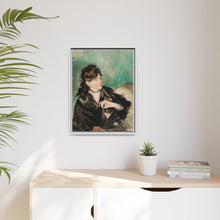 Retrato de Berthe Morisot con un abanico (1874) de Édouard Manet.