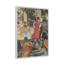El café-concierto de Les Ambassadeurs (1876-1877) de Edgar Degas.