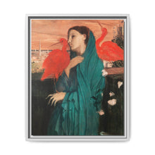 Young Woman with Ibis (ca. 1860–1862) by Edgar Degas - NOMADEN ART GALLERY