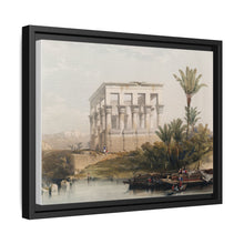 The hypaethral temple at Philae called the Bed of Pharaoh illustration by David Roberts (1796–1864)