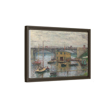 Claude Monet's Bridge at Argenteuil on a Gray Day (1876) - NOMADEN ART GALLERY