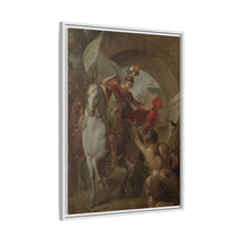 Saint Martin Sharing his Coat with a Beggar by Louis Galloche