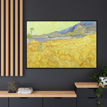 Van Gogh's Wheatfield with a reaper (1889) - NOMADEN ART GALLERY