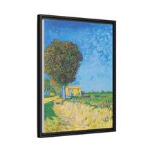 Vincent van Gogh's Avenue at Arles with houses (1888) - NOMADEN ART GALLERY