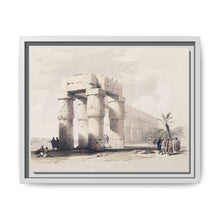 Luxor in upper of Egypt illustration by David Roberts (1796–1864). - NOMADEN ART GALLERY