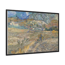 Vincent van Gogh's The Landscape at Saint-Rémy (Enclosed Field with Peasant) - NOMADEN ART GALLERY