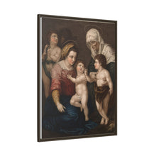 Saint Mary (the Blessed Virgin) with the Christ Child, Saint John the Baptist