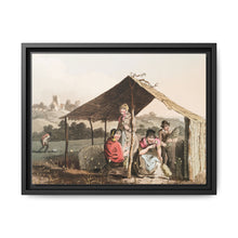 Illustration of teasel field from The Costume of Yorkshire (1814) by George Walker - NOMADEN ART GALLERY