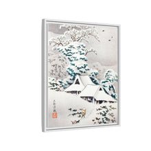 Sawatari in Snow (1936) print in high resolution by Hiroaki Takahashi