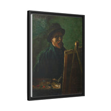 Vincent van Gogh's Self-Portrait with Dark Felt Hat at the Easel (1886) - NOMADEN ART GALLERY