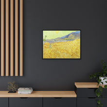Van Gogh's Wheatfield with a reaper (1889) - NOMADEN ART GALLERY