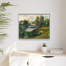 Paisaje en Vétheuil de Pierre-Auguste Renoir (c. 1890)