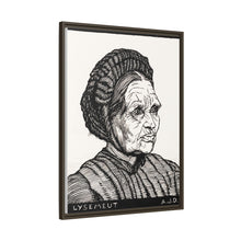 Portrait of Laren farmer's wife named Lysemeut (1916) by Julie de Graag