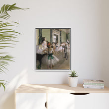 La clase de danza de Edgar Degas (1875) 