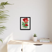 Trumpet flower lithograph. Digitally enhanced from our own original 1900 edition plates of Botanical Specimen published by Rochester Lithographing - NOMADEN ART GALLERY