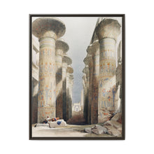 Great Hall at Karnak temple in Thebes illustration by David Roberts (1796–1864) - NOMADEN ART GALLERY