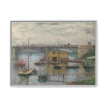Claude Monet's Bridge at Argenteuil on a Gray Day (1876) - NOMADEN ART GALLERY