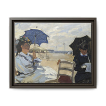 Claude Monet's The Beach at Trouville (1870) - NOMADEN ART GALLERY