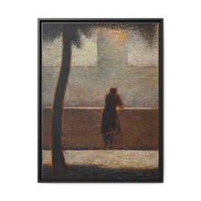 Georges Seurat's Man Leaning on a Parapet (1881) - NOMADEN ART GALLERY