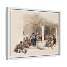 The coffee shop illustration by David Roberts (1796–1864)