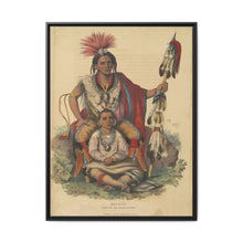 Keokuk, Chief of the Sacs and Foxes (1838) by Alfred Hoffy, Charles Bird King - NOMADEN ART GALLERY