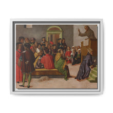 A Franciscan Monk Preaching (ca. 1515-1525 (Renaissance) by School of the Romagna - NOMADEN ART GALLERY