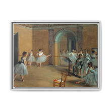 Edgar Degas's The Dance Foyer at the Opera on the rue Le Peletier (1872) - NOMADEN ART GALLERY