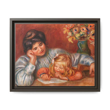 Writing Lesson (La Leçon d'écriture) (1905) by Pierre-Auguste Renoir. - NOMADEN ART GALLERY
