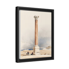 Pompey's Pillar Alexandria illustration by David Roberts (1796–1864). - NOMADEN ART GALLERY