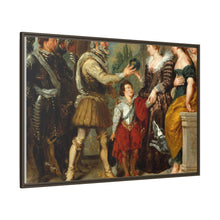 Henri IV Conferring the Regency upon Marie de' Medici (after Rubens) by Eugène Delacroix