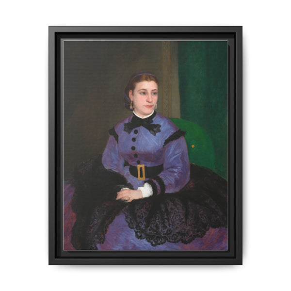 Pierre-Auguste Renoir's Mademoiselle Sicot (1865) - NOMADEN ART GALLERY