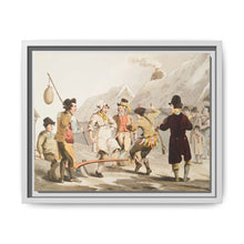 Illustration of the fool plough from The Costume of Yorkshire (1814) by George Walker - NOMADEN ART GALLERY