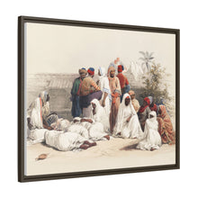 In the slave market at Cairo illustration by David Roberts (1796–1864)