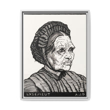 Portrait of Laren farmer's wife named Lysemeut (1916) by Julie de Graag - NOMADEN ART GALLERY