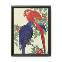 Red and a blue parrot (1925 - 1936) by Ohara Koson - NOMADEN ART GALLERY