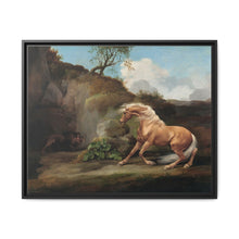 Horse Frightened by a Lion (1762–1768) by George Stubbs - NOMADEN ART GALLERY