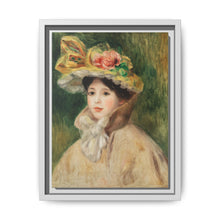 Woman with Capeline (Femme Ã la capeline) (early 1890s) by Pierre-Auguste Renoir - NOMADEN ART GALLERY
