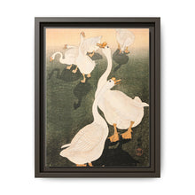 Gansos (1926) de Ohara Koson. Original del Museo de Arte del Condado de Los Ángeles.