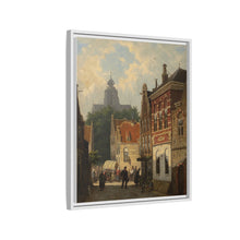 Dutch Street Scene (c. 1850–55) by Cornelis Springer
