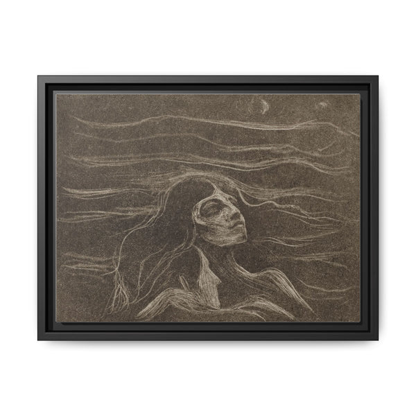 On the Waves of Love (1896) by Edvard Munch - NOMADEN ART GALLERY