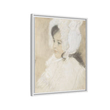 Portrait of a child (Marie Moll) by Gustav Klimt. - NOMADEN ART GALLERY
