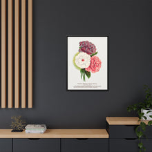 Double Althea in 3 colors lithograph. Digitally enhanced from our own original 1900 edition plates of Botanical Specimen published by Rochester Lithographing