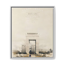 Great gateway leading to the Temple of Karnak Thebes illustration by David Roberts (1796–1864) - NOMADEN ART GALLERY