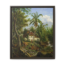 Landschap in Nederlands-Indie (1858 - 1900) by Maurits E H R van den Kerkhoff. - NOMADEN ART GALLERY