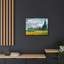 Vincent Van Gogh's Wheat Field with Cypresses (1889). Famous painting, original from the MET Museum - NOMADEN ART GALLERY